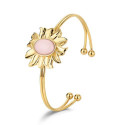 ROCIO   BRAZALETE GIRASOL DE ACERO Y CHAPADO - 9123480