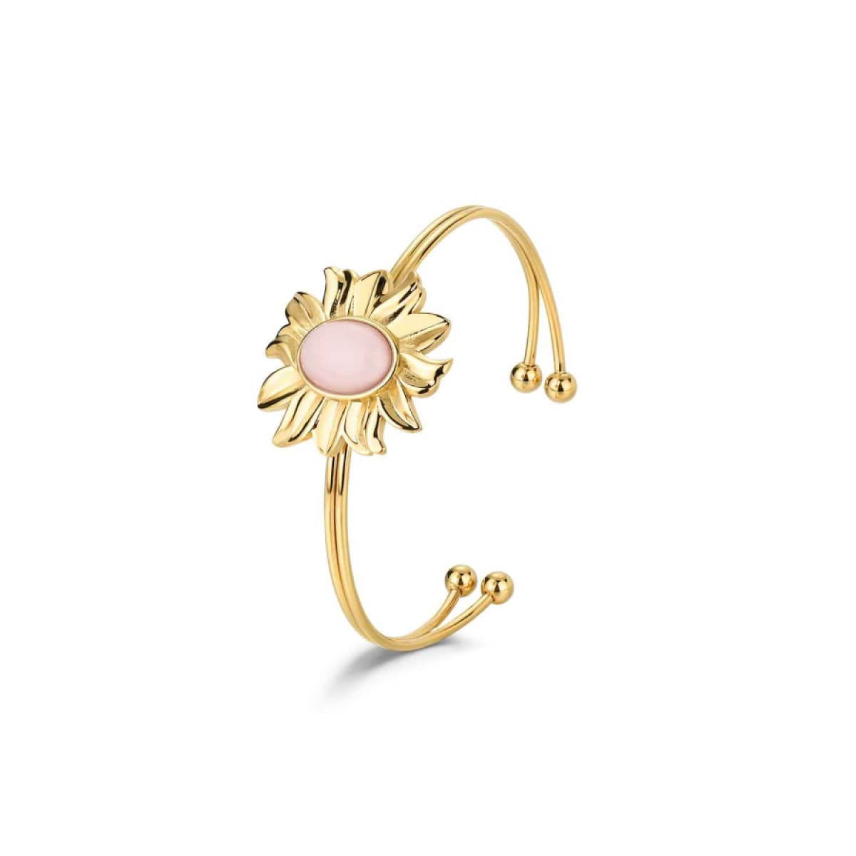 ROCIO   BRAZALETE GIRASOL DE ACERO Y CHAPADO - 9123480