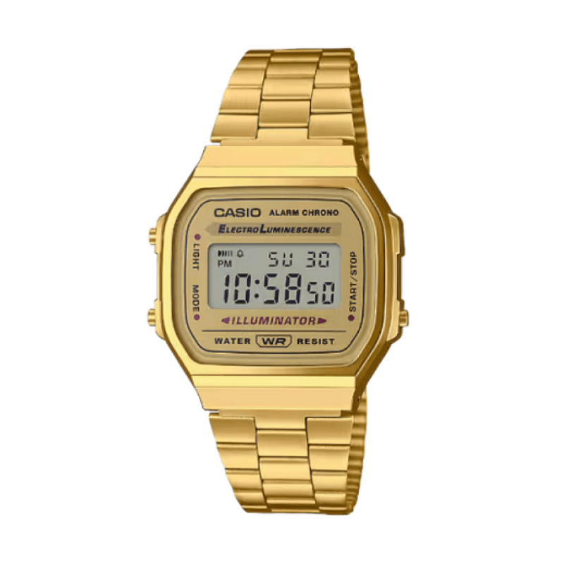 CASIO   VINTAGE IONIC DORADO - A168WG-9EF
