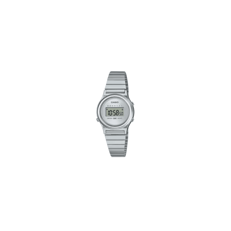 CASIO   MINI COLLECTION PLATEADO - LA700WE-7AEF
