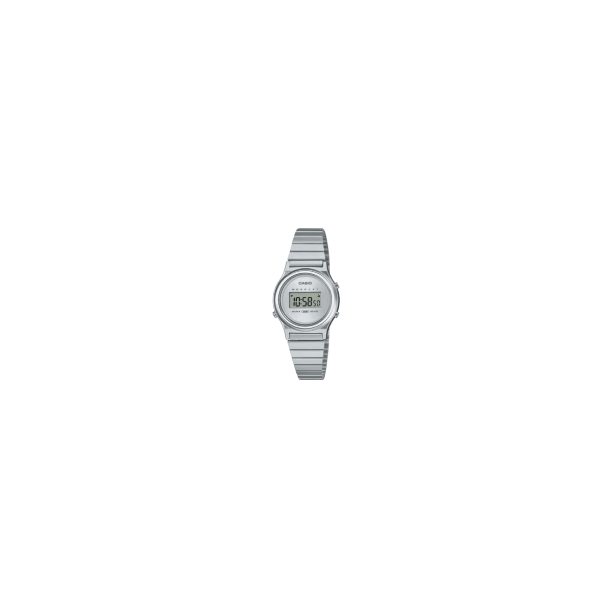 CASIO   MINI COLLECTION PLATEADO - LA700WE-7AEF