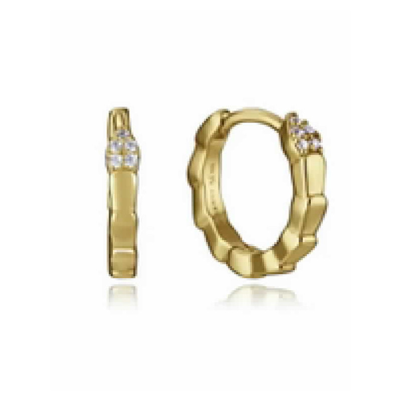 PEND PLATA DE LEY BA?O ORO CIRC SRA JEWE - 13244E100-30