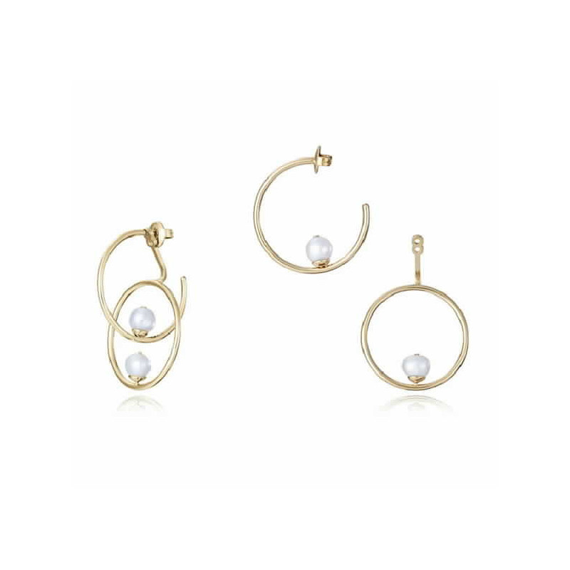 PEND ACERO IP AROS Y PERLA CULTIVADA SRA - 14151E01012