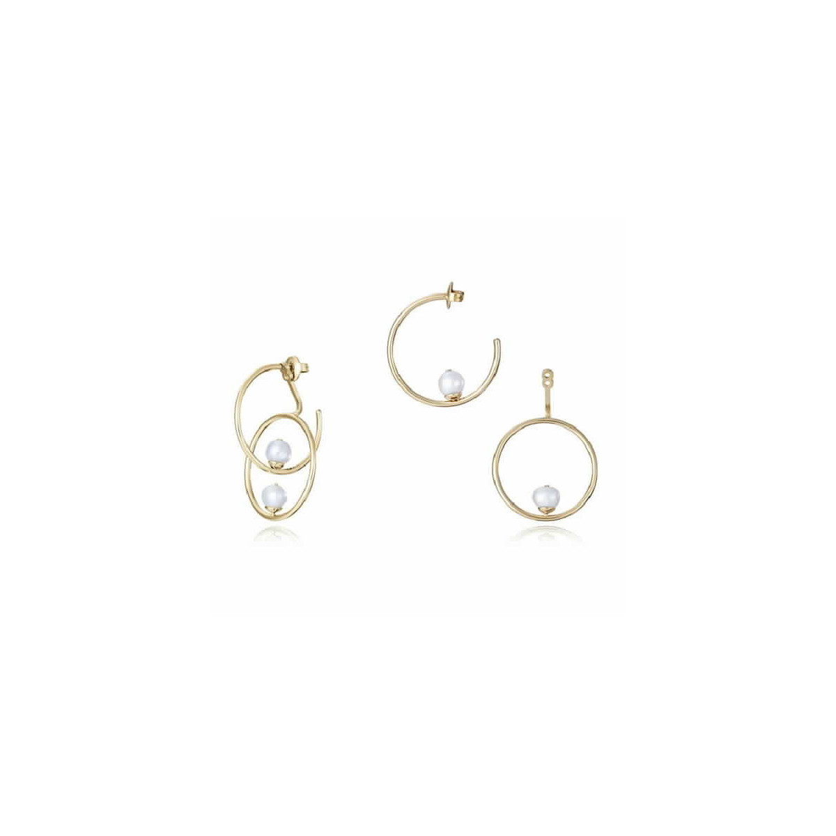 PEND ACERO IP AROS Y PERLA CULTIVADA SRA - 14151E01012