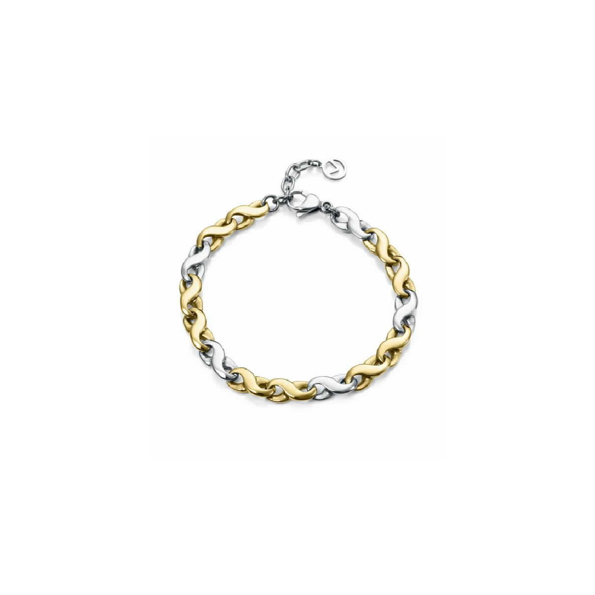 PULS ACERO E IP DORADO ESLABONES SRA FN - 14176P01012