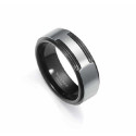 ANILLO TITANIO E IP NEGRO SR FN - 15154A02210