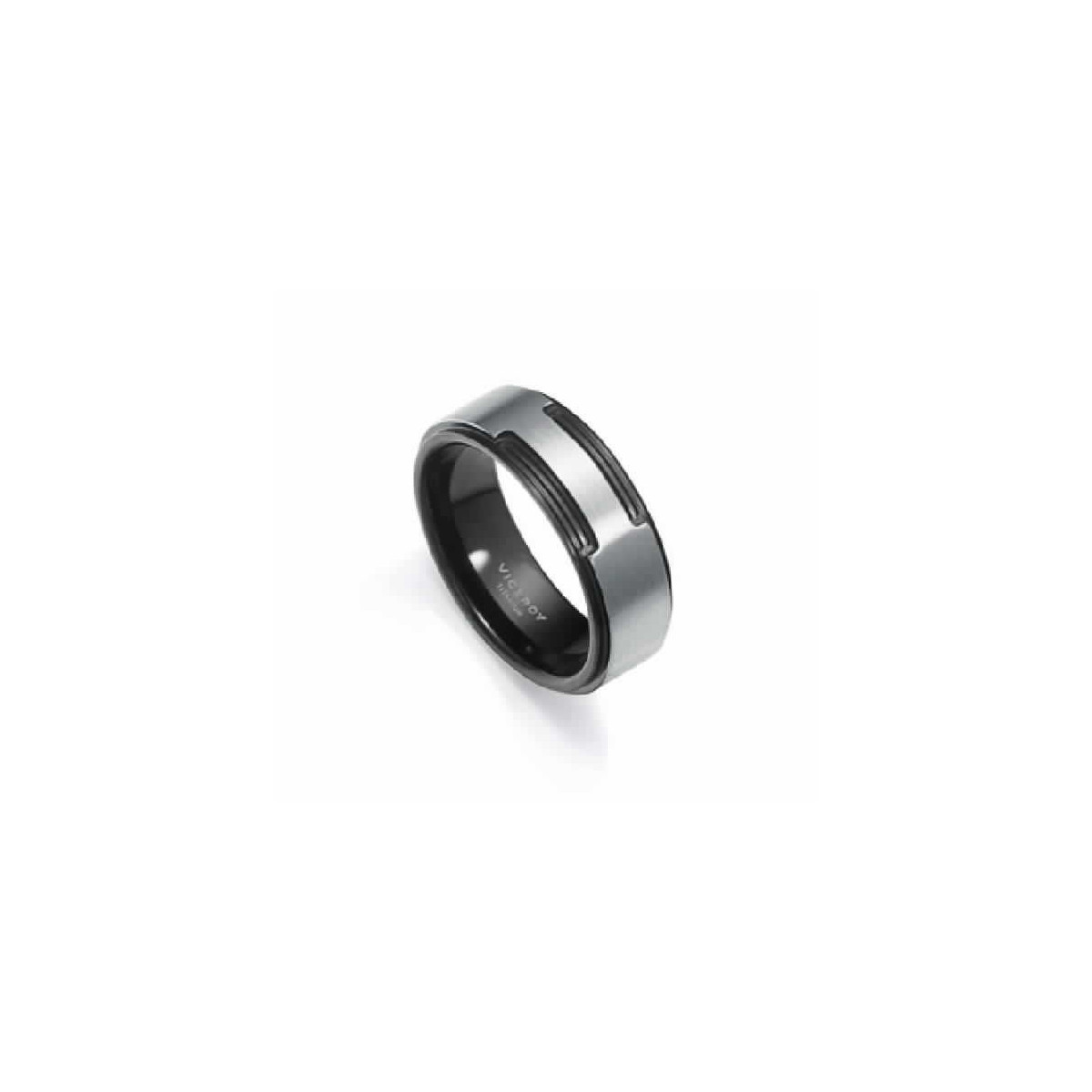 ANILLO TITANIO E IP NEGRO SR FN - 15154A02210