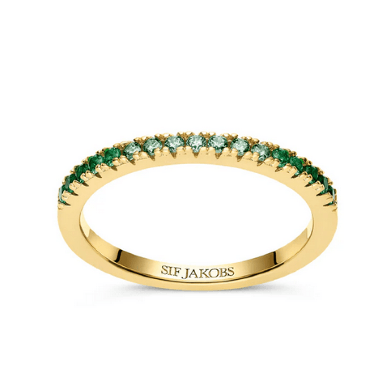 SIF JAKOBS   ANILLO ELLERA VERDE - 18125