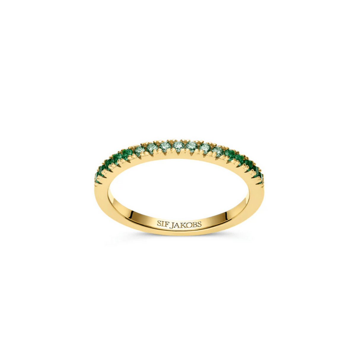 SIF JAKOBS   ANILLO ELLERA VERDE - 18125