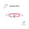 PULSERA MACRAMÉ ROSA PLATA - 9120731 PULSERA MACRAMÉ ROSA PLATA - 9120731