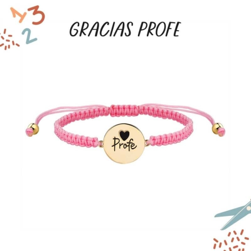 PULSERA MACRAMÉ ROSA CHAPADA - 9120732