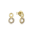 VICEROY   PENDIENTES DE PLATA CON DOS CIRCULOS - 9135E100-30
