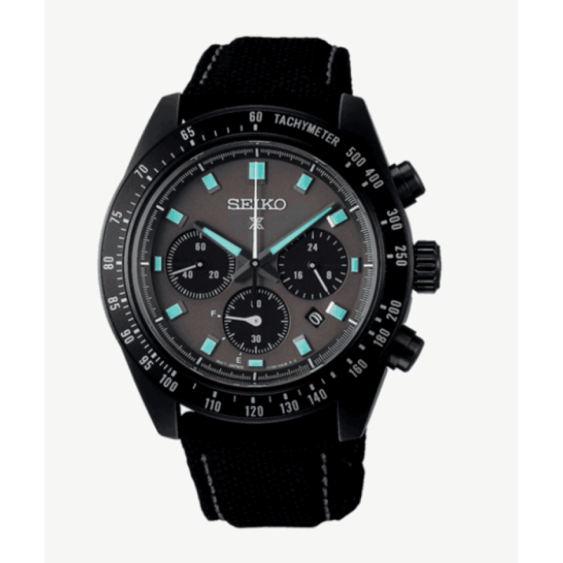 SEIKO   PROSPEX BLACK SERIES SPEEDTIMER - SSC923P1