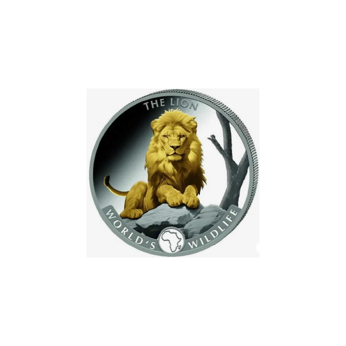 MONEDA PLATA LEON ORO 1oz 2025 - 003490002