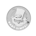 MONEDA BART SIMPSON PLATA 1oz 2022 - 2262A5A220453 MONEDA BART SIMPSON PLATA 1oz 2022 - 2262A5A220453