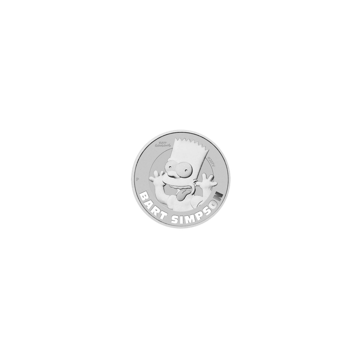 MONEDA BART SIMPSON PLATA 1oz 2022 - 2262A5A220453