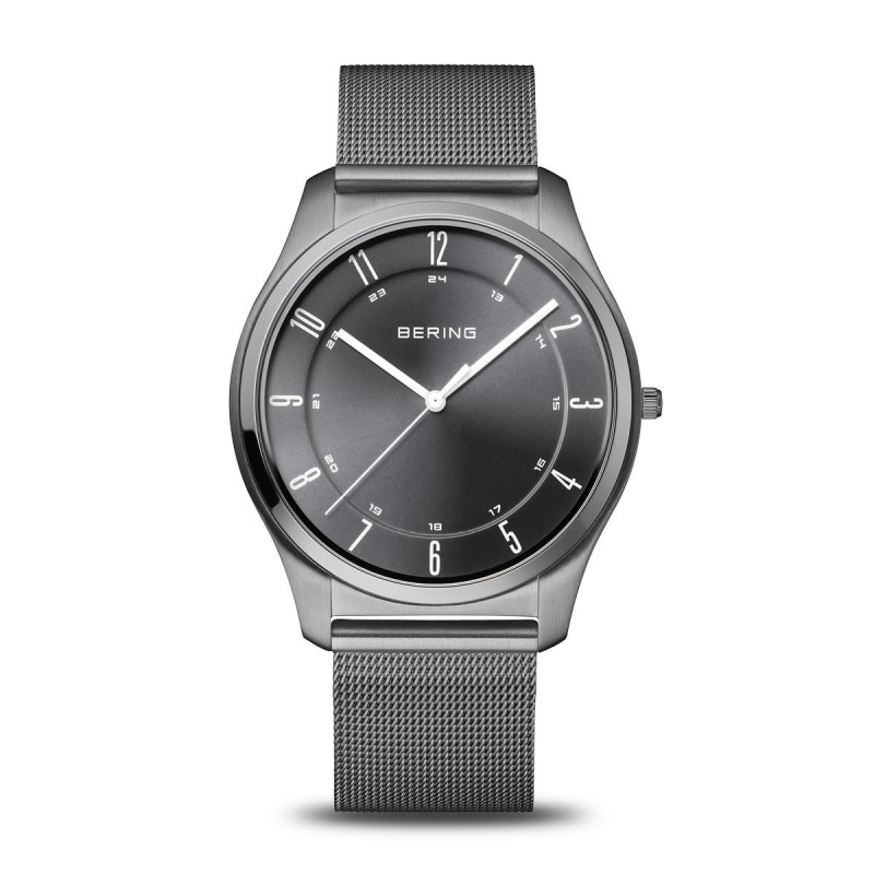 BERING   ULTRA SLIM GRIS POLIT 40mm - 18340-377