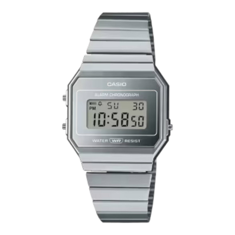 CASIO DIGI.ARMYS ACER PLATA RECT - A700WEV-7AEF