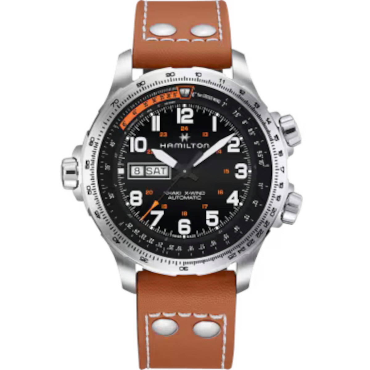 HAMILTON   KHAKI AVIATIONX WIND DAY DATE AUTO - H77755533