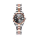 RELOJ ACERO IP ROSA BRAZALETE SRA VA - 42438-17