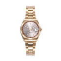 RELOJ ACERO IP DORADO BRAZALETE SRA VA - 42438-97