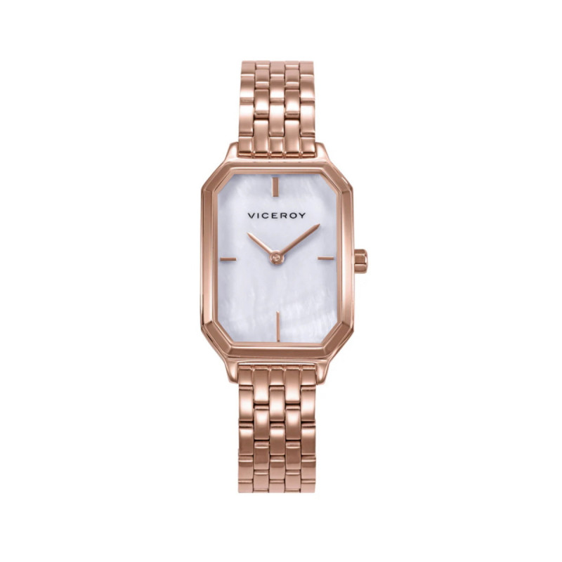 RELOJ ACERO IP ROSA BRAZALETE SRA VA - 401288-07