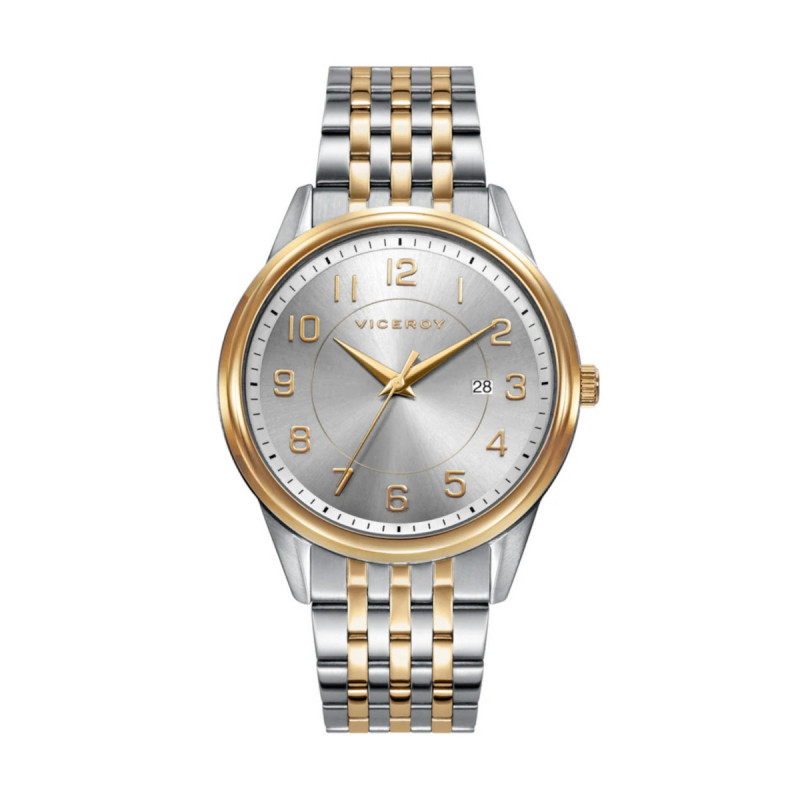 RELOJ ACERO IP DORADO BRAZALETE SR VA - 401151-85