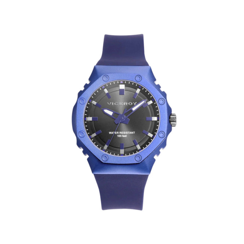 RELOJ ALUMINIO AZUL CORREA SR VA - 41131-37