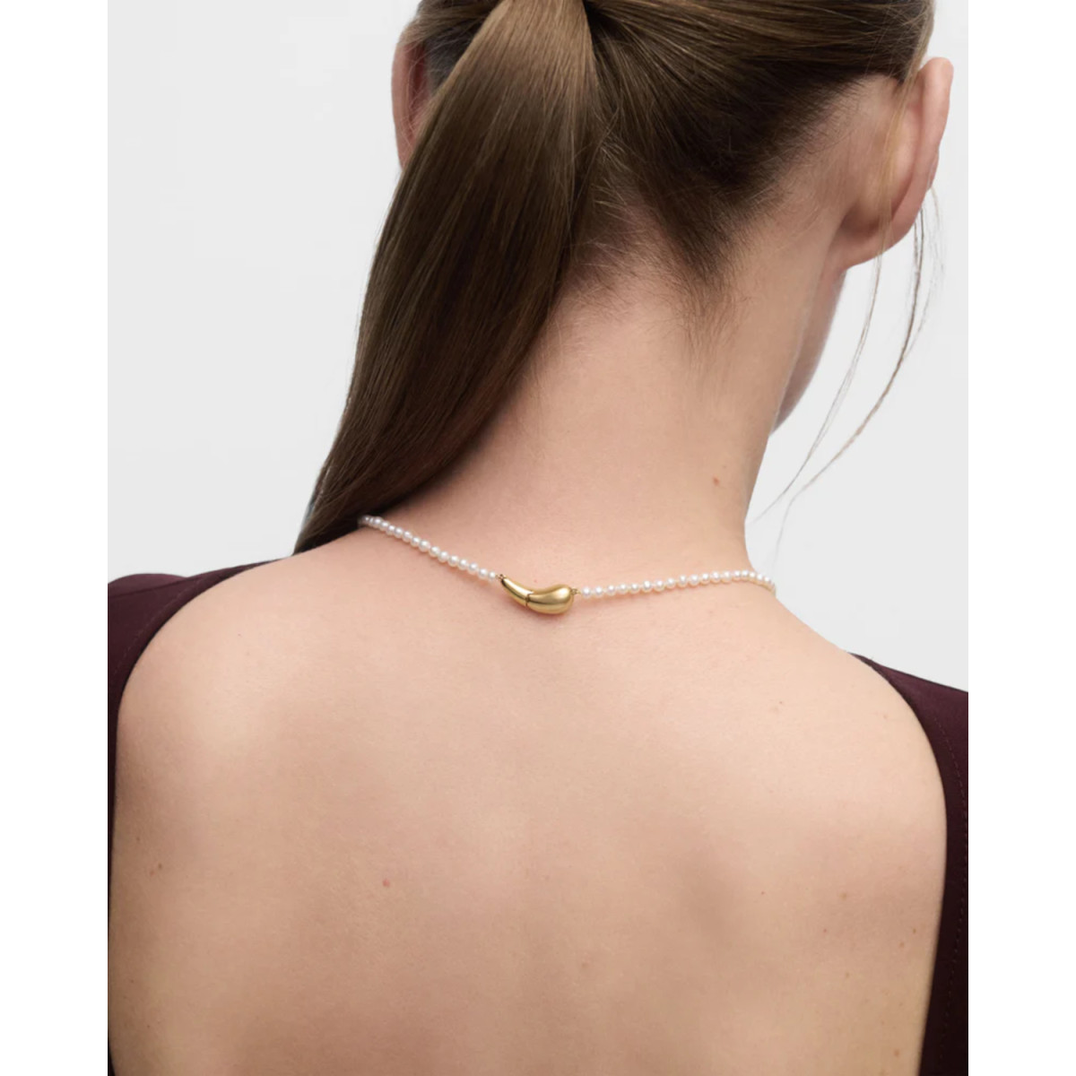 PDPAOLA   COLLAR LA PERLA ESSENTIAL - CO01-A64-M