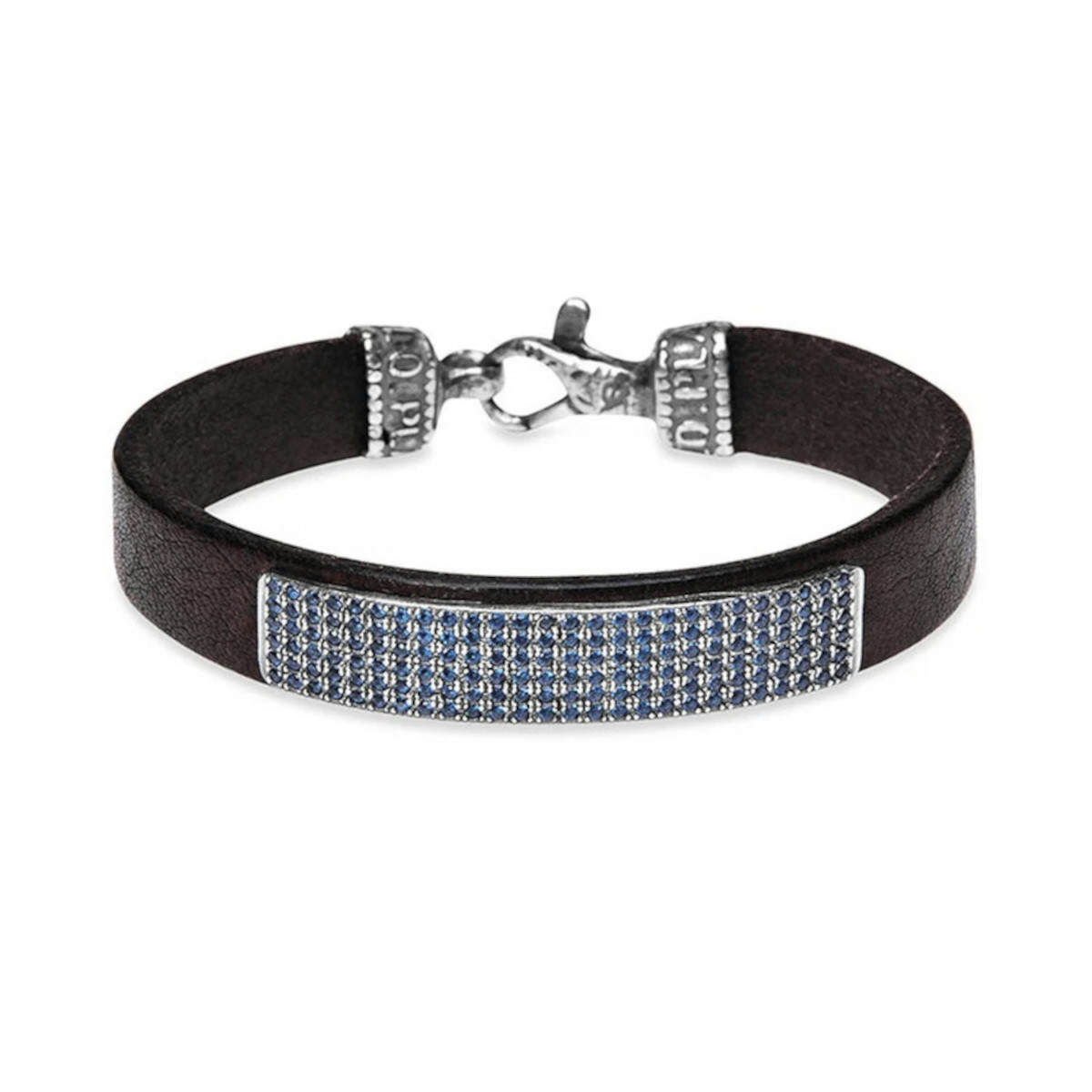 POLSERA PLATADEPALO WOMAN CUIR.PLT.CIR - CB133A T/20