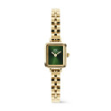 DW QUADRO MINI ARCH 3 EMERALD SUNRAY GOLD - DW00100852