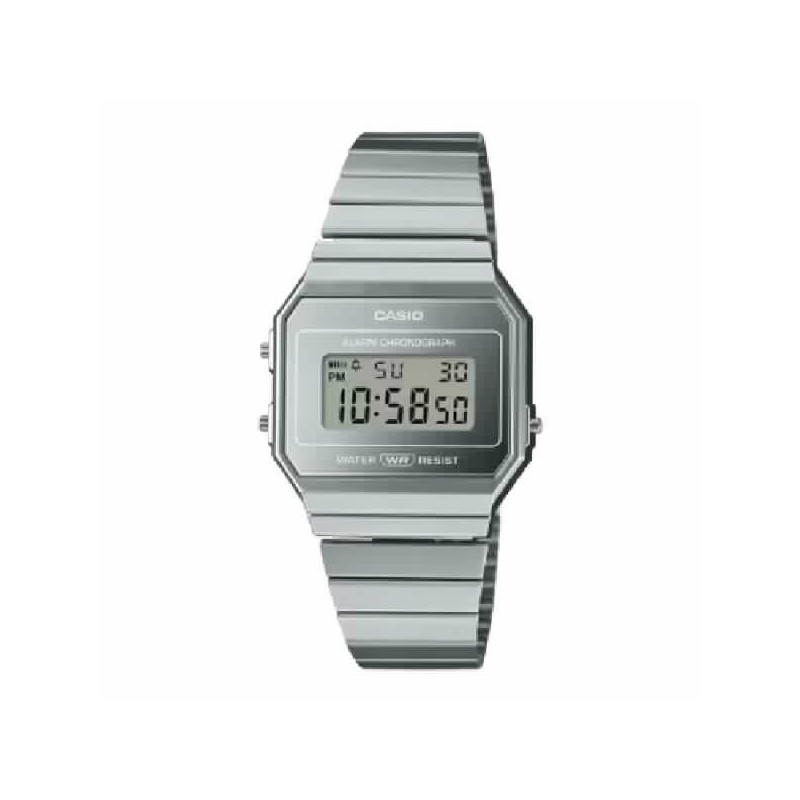 CASIO DIGI.ARMYS ACER PLATA RECT - A700WEV-7AEF