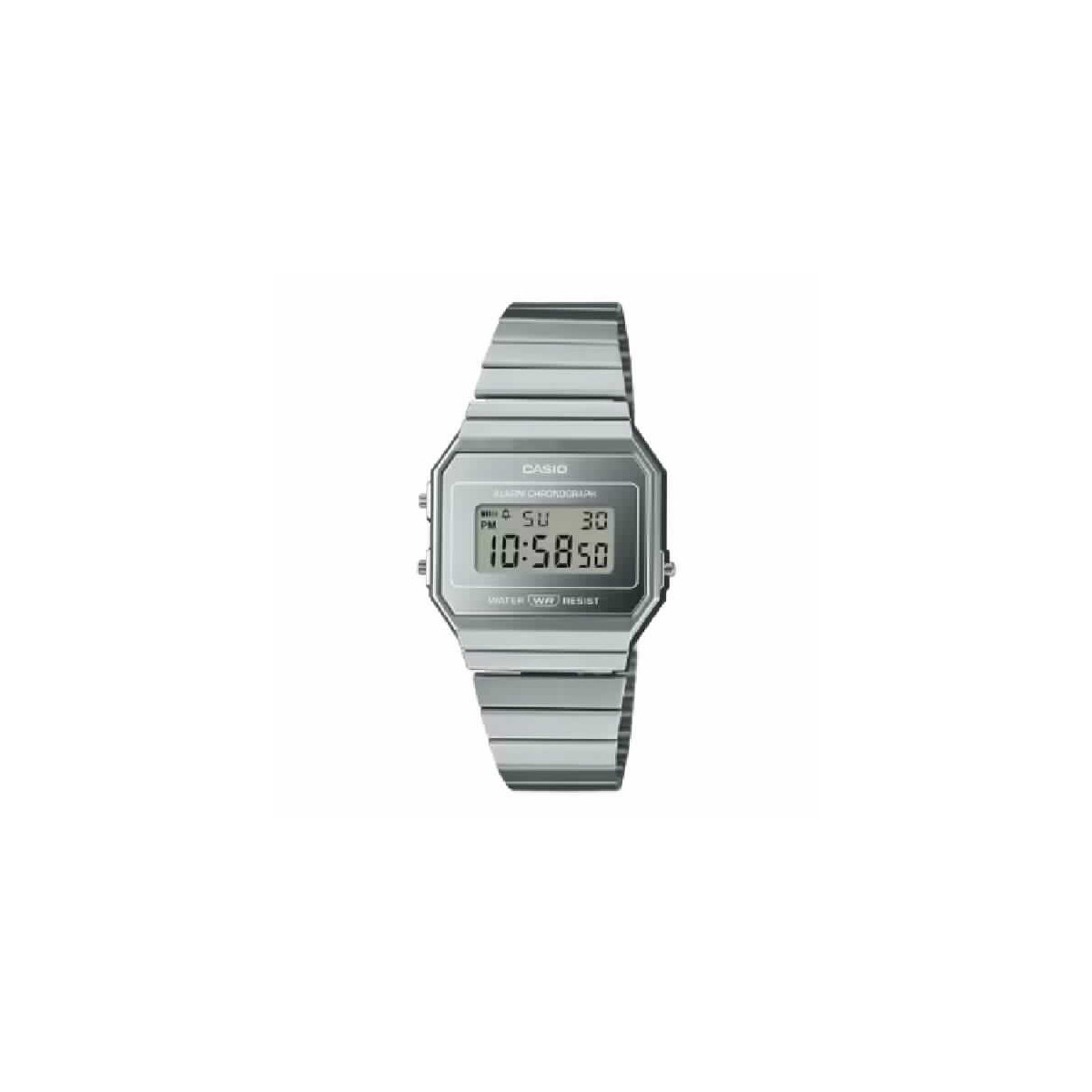 CASIO DIGI.ARMYS ACER PLATA RECT - A700WEV-7AEF