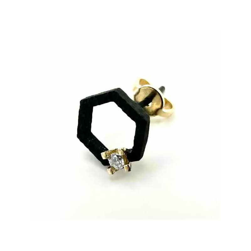 ARRAC OR 750, COBALT64 I BRILLANT 0.1ct - BLEU AR1