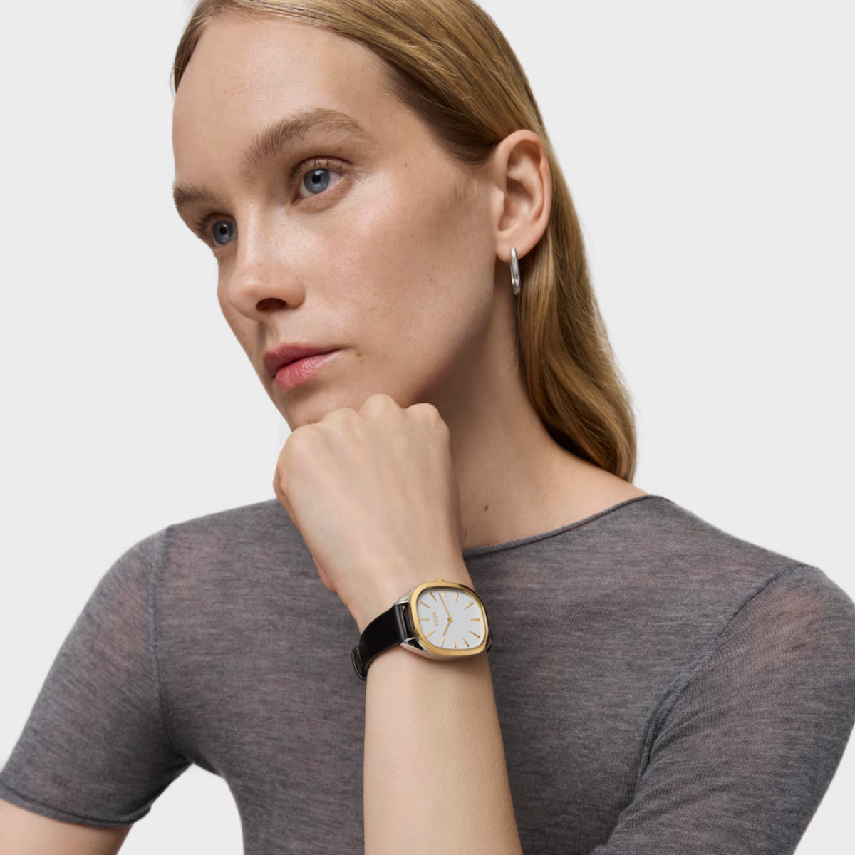 TOUS   HERITAGE SS/IPG PIEL NEGRA ESF BLANCA - 3000136300