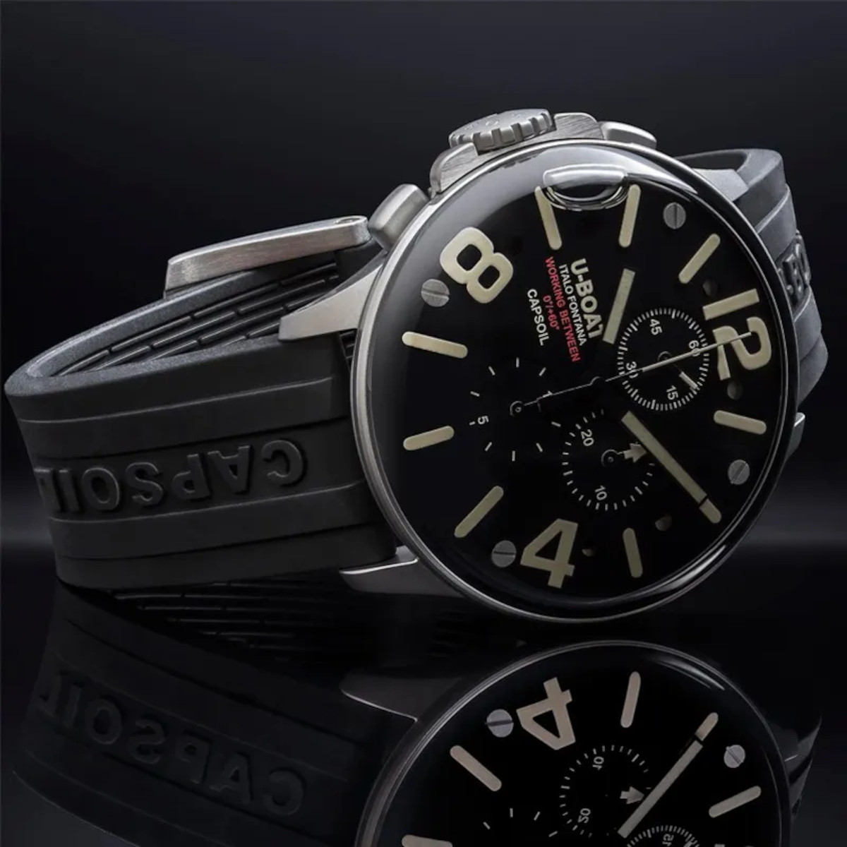U BOAT CAPSOIL CHRONO ST CAUCHO - U8111/D
