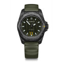 VICTORINOX   INOX GENT AUTO CARBON,GREEN DIAL&RUBBER - V242021.1