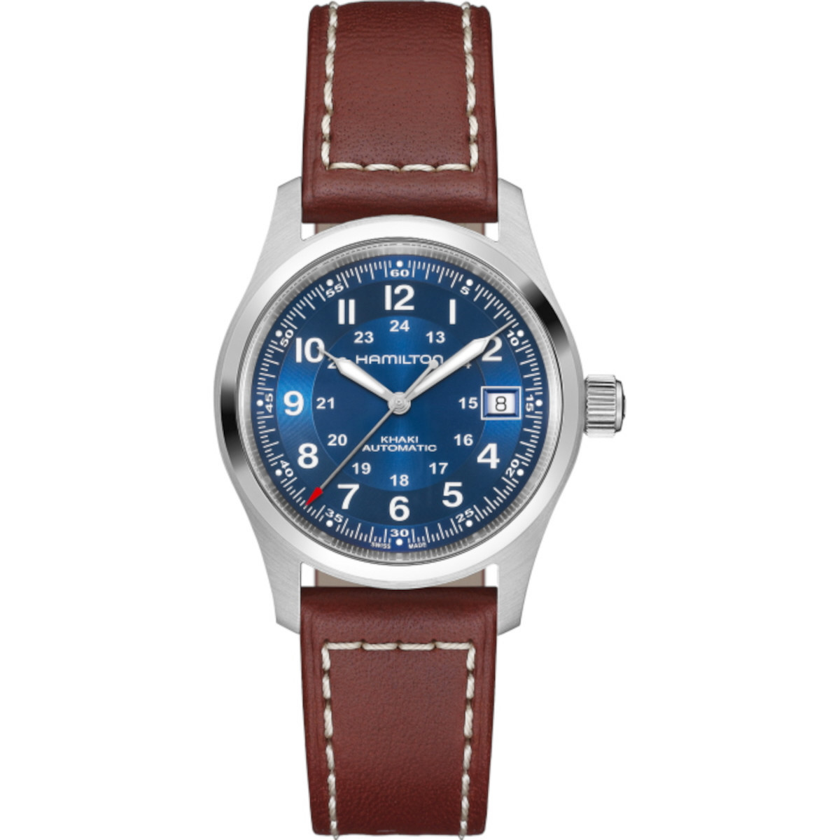 HAMILTON   KHAKI FIELD AUTO 38mm BLAU - H70455540