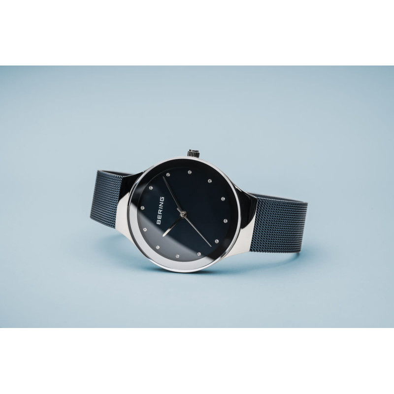 CLASSIC AC 34MM ESFERA AZUL MALLA AZUL   - 12934-307