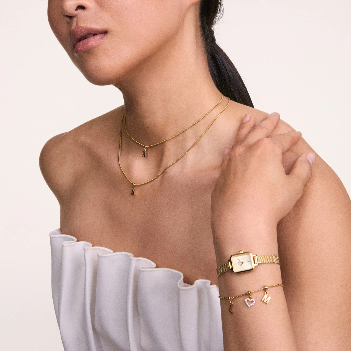 DW   QUADRO MINI EVERGOLD CHAMPAGNE - DW00100656