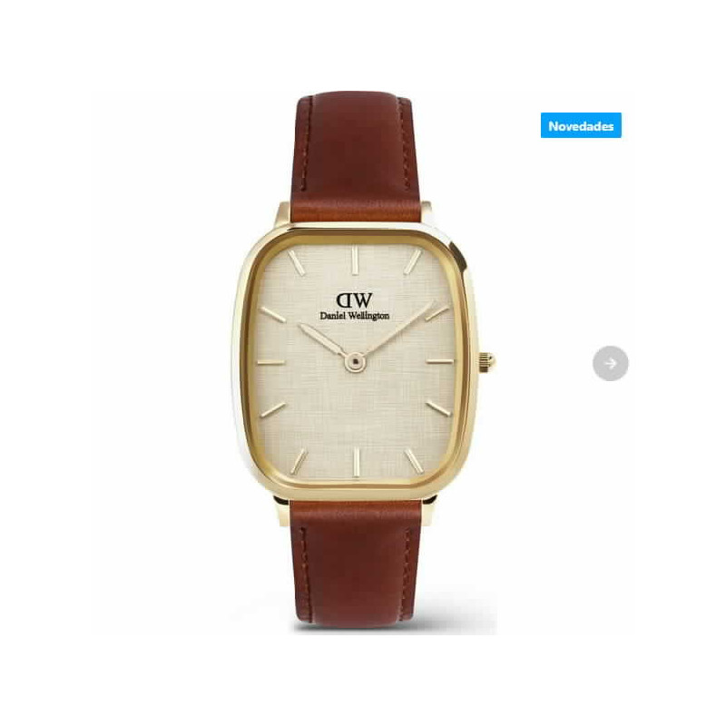 DW MARLON ST MAWES LINEN GOLD LEATHER  - DW00100839