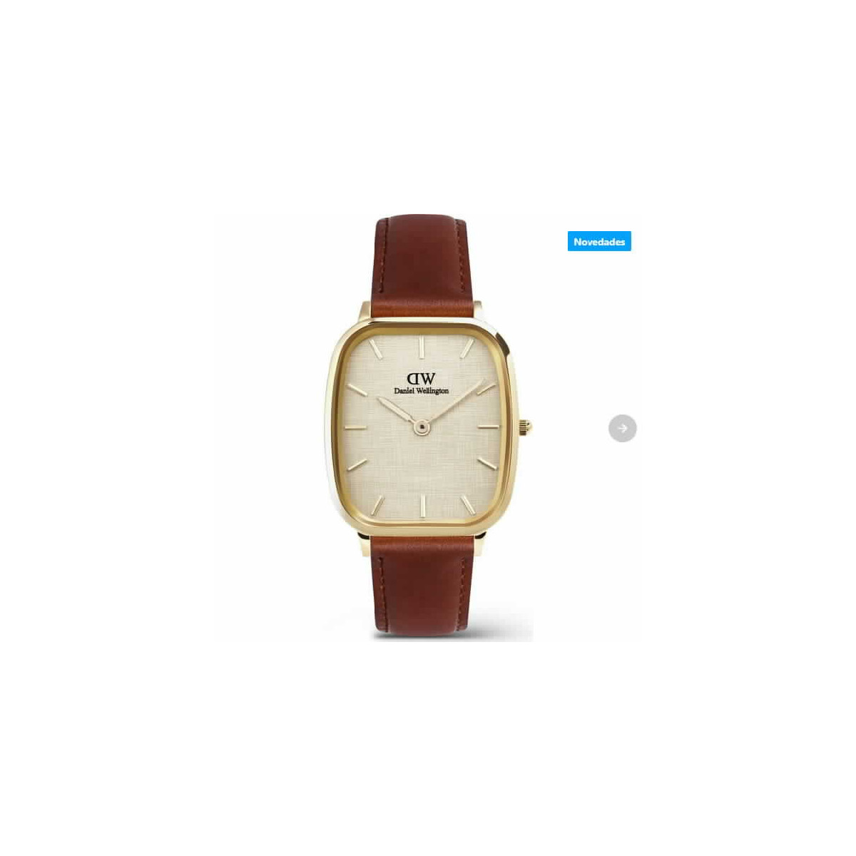 DW MARLON ST MAWES LINEN GOLD LEATHER  - DW00100839