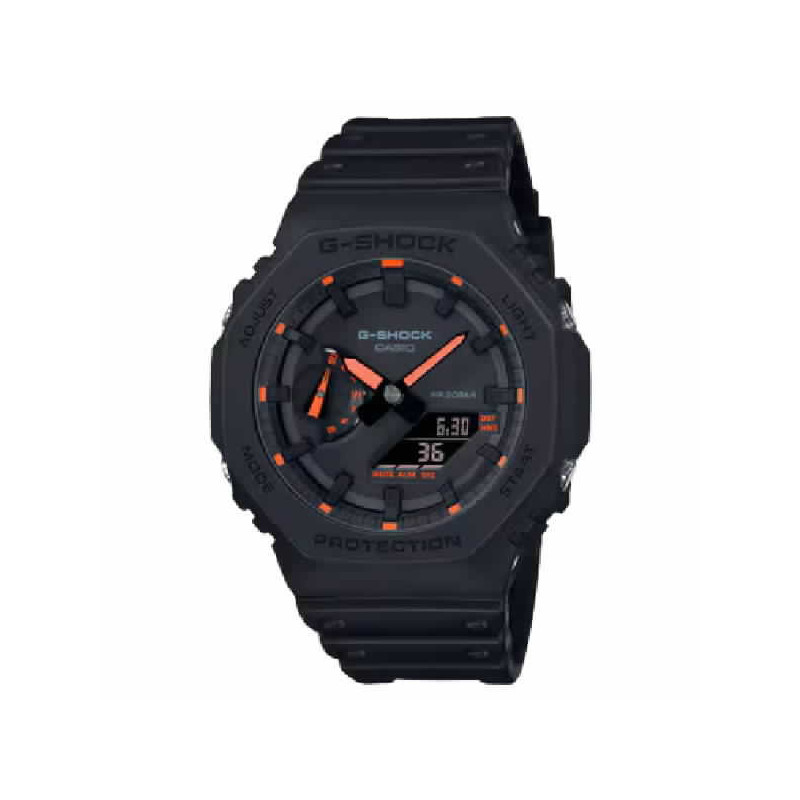 CASIO G SHOCK ANA/DIGI AGU TARONJ - GA-2100-1A4ER