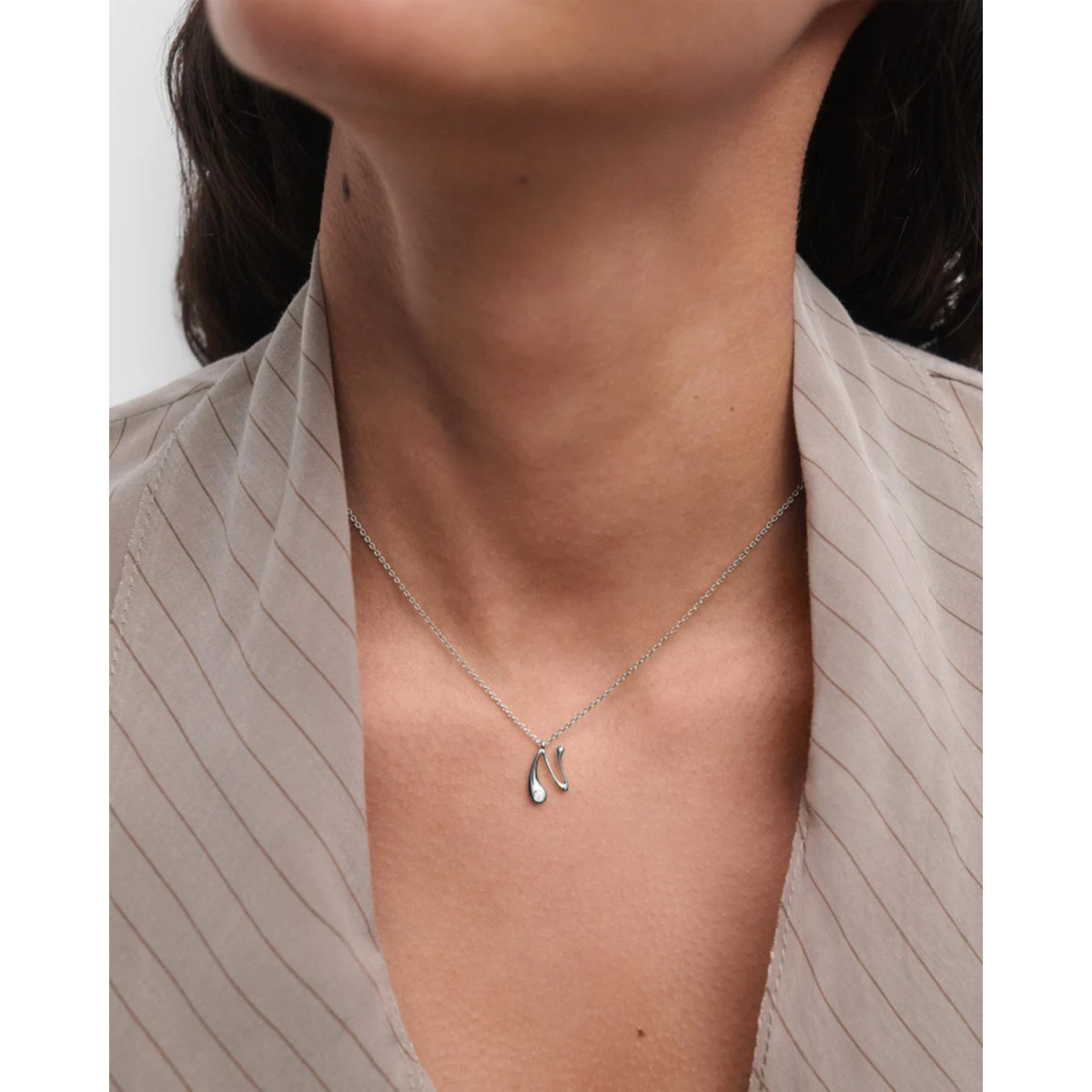 PENJOLL INICIAL N PLATA - CO02-B87-U