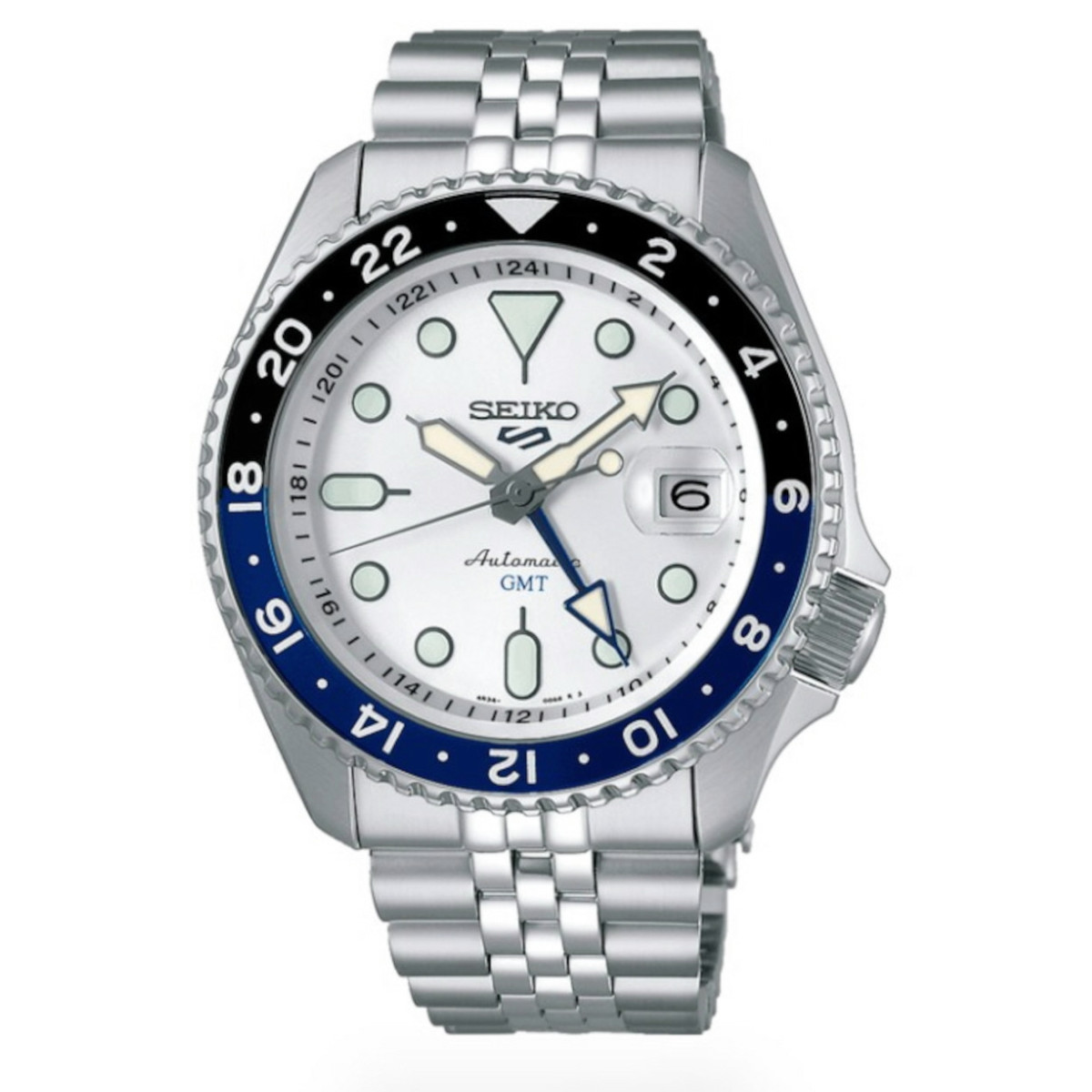 SEIKO   5 SPORTS SÈRIE SKX Blau&Blanc - SSK033K1