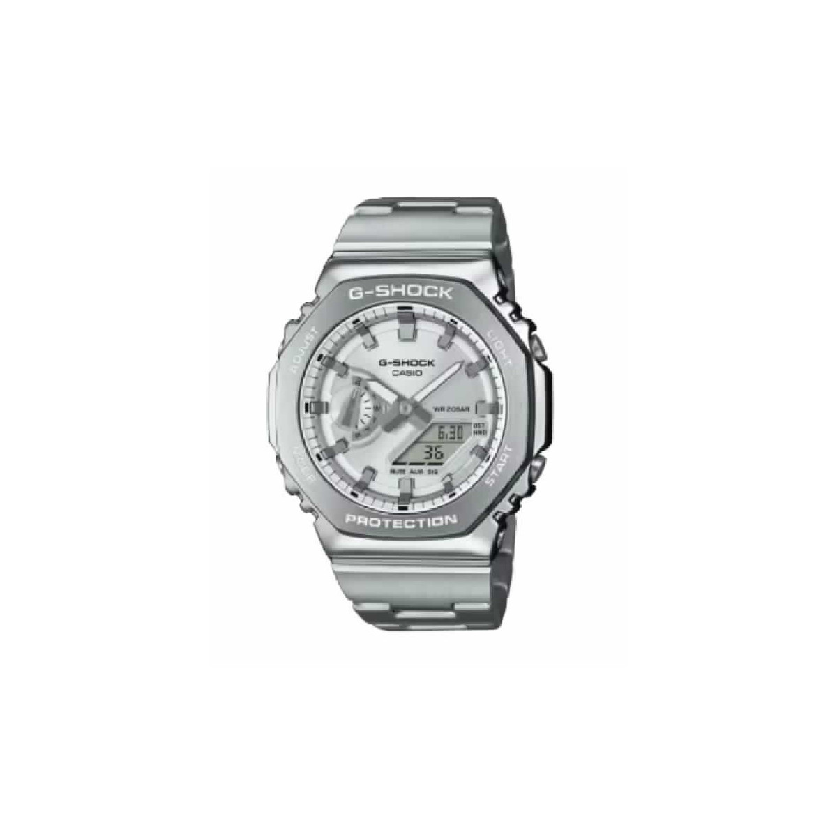 CASIO G SHOCK ANADIGI CORR METALICA  - GM-2110D-7AER