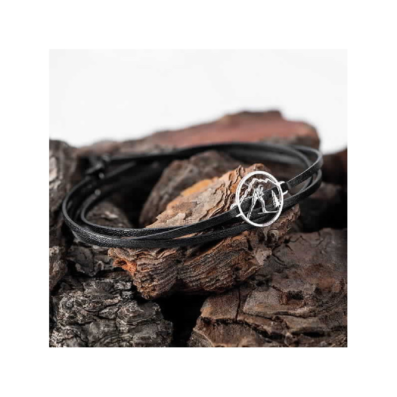 POLSERA LA MOLINA CUIR RODIO  - LA MOLINA POL