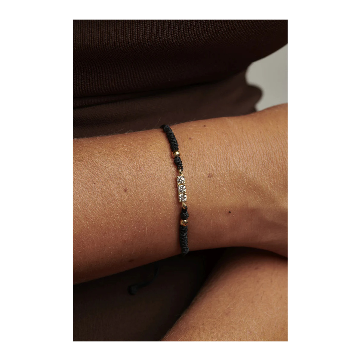 PULSERA MONOLITE 9kt - KPU0019A