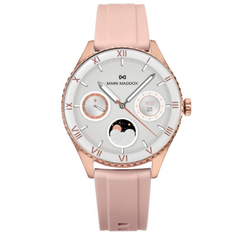 RELLOTGE SMART METAL IP ROSA SIL CORR SRA  - MS2001-70