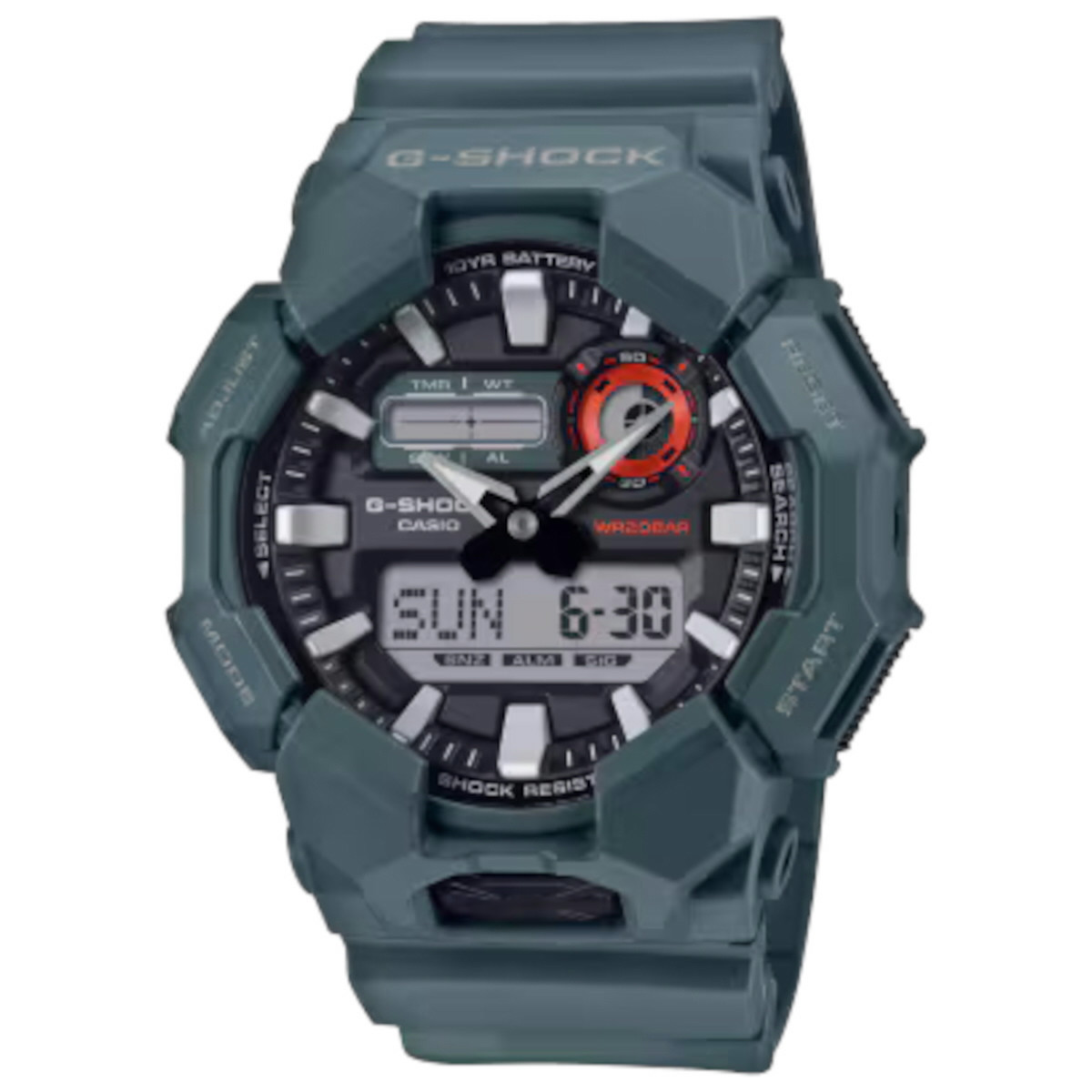 CASIO G SHOCK ANA/DIGI VERD CORR RE VER - GA-010-2AER